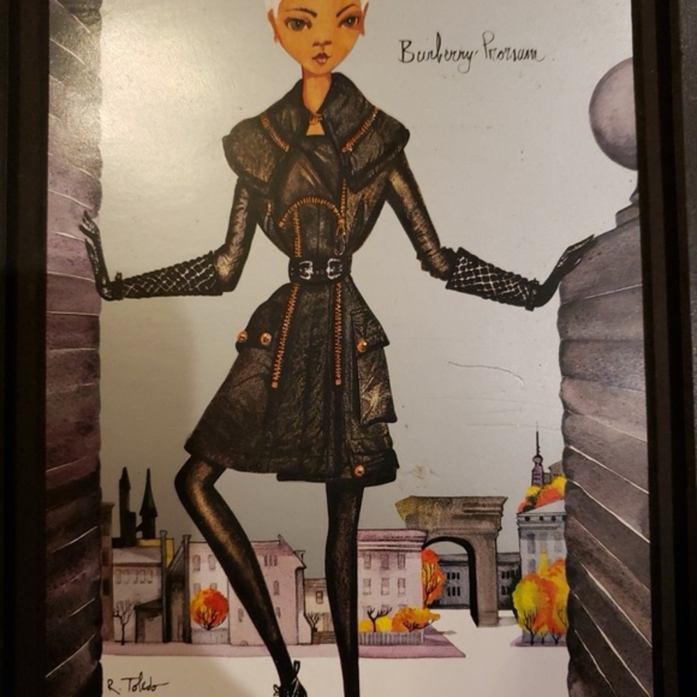 Vintage 2007 Runway Burberry Prorsum Military Style Coat (Virgin Wool)